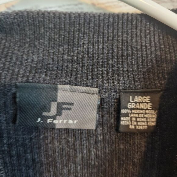 Men's JF J. Ferrar turtleneck sweater, size Large - Picture 2 of 3